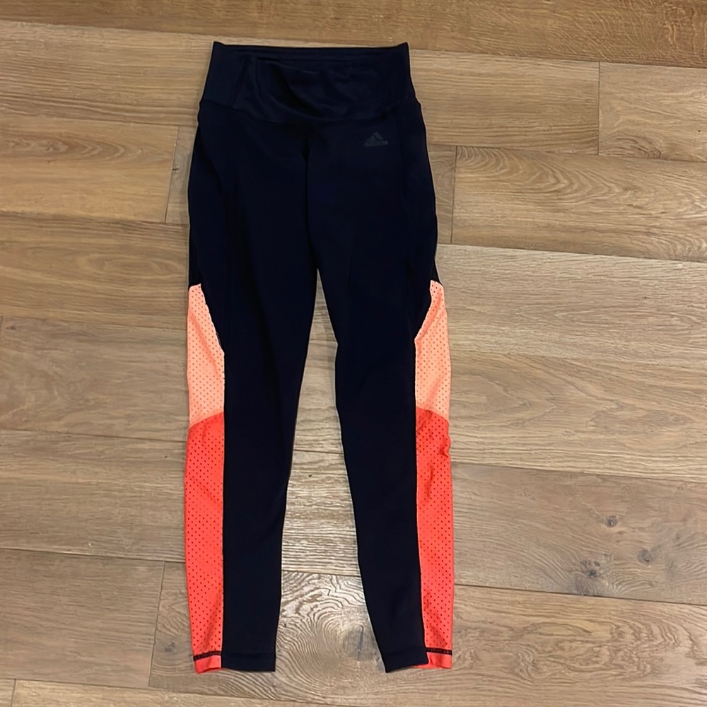 Adidas tights with mesh cutouts - Small